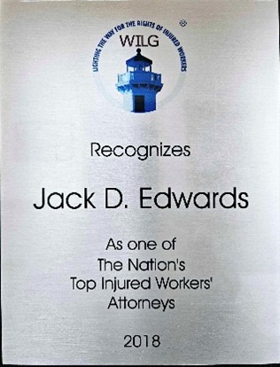 Jack Edwards Nation’s Top Injured Workers’ Attorneys