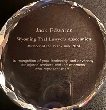 Wyoming Trial Lawyers Association Jack Edwards